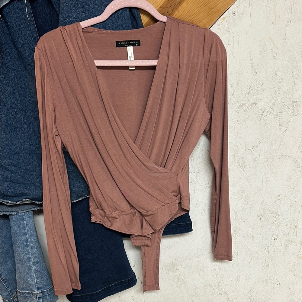 Mauve Bodysuit: Never worn